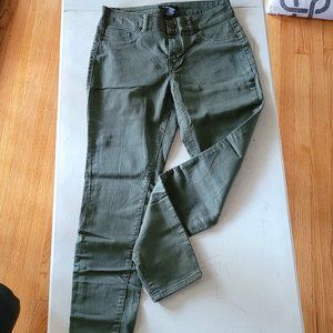 Olive Skinny Pants